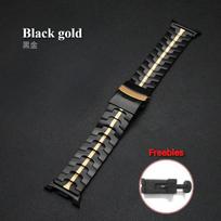 Titano apyrankė Samsung Galaxy Watch 8 Classic 46mm 44mm 40mm Correa apyrankės priedai Samsung Watch7 47mm Ultra kilpos apyrankė For Galaxy Watch 7 Ultra black