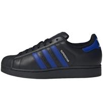 adidas Superstar 2 Juodi Pusiau Blizgūs Mėlyni Unisex Kedai Pagrindinė Juoda Debesėlio Baltumo JR1632 38⅔ blue