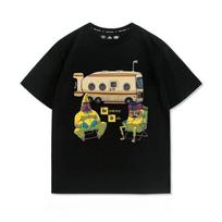 SpongeBob SquarePants Joint American Drama Patrick Star Summer Women's Short-sleeved T-shirt Loose Unisex Couple Wear Y2K Top XXXL juoda