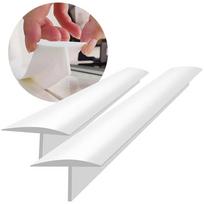 Silikoninė viryklės tarpų uždanga T formos sandarinimo juostelė Virtuvės apsauga nuo dėmių tarpų užpildas Įdėklas Sandarina išsiliejimus tarp stalviršio ir baldų 21in or 53cm