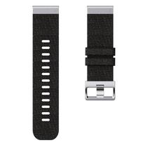 22 26MM Garmin Quick Fit nailoninis laikrodžio dirželis Fenix 7/7Pro/7X/6X/6 Pro/5X/5 Plus6/Epix/Instinct keičiama apyrankė Quick fit 22mm black
