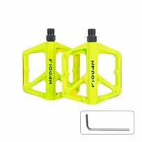 Pedals for Road & Double Bikes – Multi-Color  Pedals, Cycling Gear Accessories One Size yellow