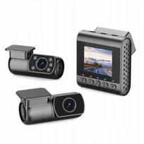 Vaizdo registratorius sjcam m60s automobilio kamera 4k kamera priekyje + gale + viduje