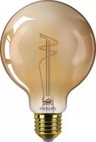 LED bulb 3.1W (25W) G95 E27 Amber SP DIM 1PF/4 270lm 1800K 929004584401 | 8721103049032