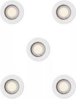 Downlight Peridot, 7W, GU10, IP20, 83mm, white, 5 pcs. 929004669827 | 8721103037138