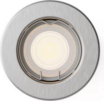 Downlight Peridot, 7W, GU10, IP20, 83mm, nickel 929004670031 | 8720169392762