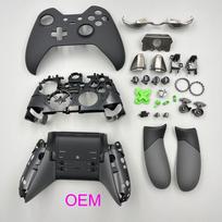1or Xbox One Elite Series 1 Controller  Shell Top Bottom Case Rail Panel LT RT LB Buttons Accessories Repair Parts Elite 1 Black gray