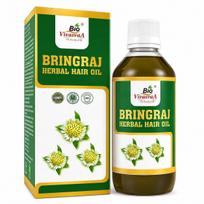 Bio Vivasvaa Bringaraj Hair Oil-180ML | 100% Pure Cold pressed Oils | Control Hair Fall, Split Ends | No Mineral Oil, Silicones and Synthetic Fra green