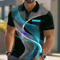 Golf essential! Short-sleeve polo shirt, ideal for sports and daily wear. XL black