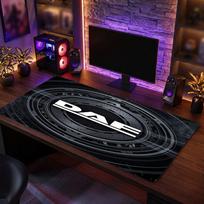 DAF Print Large Mouse Pad Smooth Surface Anti?Slip Desk Mat For Gaming Office Laptop Decoration 30cmx60cm（11.8x23.6inch） gray