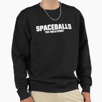 Unisex Cotton Sweater Pullover Hoodie Printed Sweater Spaceballs: The Sweatshirt Pullover Sweatshirt Casual Long Sleeve Sweatshirt XL (70-75kg) juoda