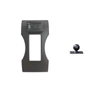 Car Phone Holder For Mercedes Benz GLK X204 2013 2014 2015 Mobile Phone Mounts Car Wireless Charging Special Fixed Base Only base no holder gray