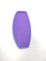 Neoprene Double-Layer Scuba Snorkel Mask Strap with Hair Protection violetinė