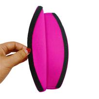 Neoprene Double-Layer Scuba Snorkel Mask Strap with Hair Protection rožinė raudona spalva