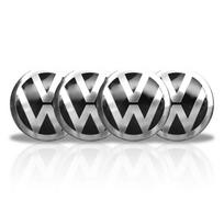 4 vnt. 60 mm automobilio ratlankio centrinis dangtelis ratlankio apdaila VW Volkswagen Passat Tiguan Golf Sharan emblemė ad7 Lipdukai Priedai gray