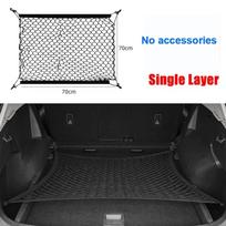 For Tesla Model Y Juniper 2025 2026 Car Rear Trunk Net Storage Bag Cargo Elasticity Organiser Interior Luggage Auto Accessories black