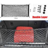 For Tesla Model Y Juniper 2025 2026 Car Rear Trunk Net Storage Bag Cargo Elasticity Organiser Interior Luggage Auto Accessories
