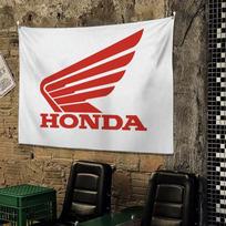Honda Motociklų Lenktynių Vėliava Poliesterio Spausdintos Vėliavos Baneris Gobelenas Kambario Garažo Dekoro Temai Fono Audinio Aksesuarai 100x70cm red