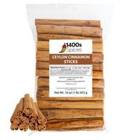 SPICES 1400S Cinnamon Powder Sri Lankan 1-pound Ceylon Stick Whole Stick. brown