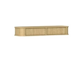 Pakabinamas konsolinis staliukas Ringo KT2S, 108x36x17 cm, rudas