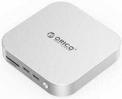 Orico for MacMini M4 USB-C 10Gbps | M.2 NVMe slot | metal | M49P-EU-SV-BP | 6942227138835