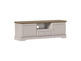 TV staliukas Kora Plus KRT2, 155x46x53 cm, pilkas/rudas