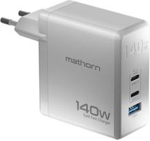 charger Mathorn Sieciowa USB GaN 140W C2A1 PD3.1 QC4.0 PPS EU white (MWC-W140C2A1EU) | MWC-W140C2A1EU | 5903175629432