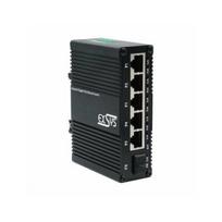 Exsys EX-62030MPoE-SFP 5+1-portowy przemysłowy mini-przełącznik Gigabit SFP PoE+, zarządzany przez interfejs WWW | 4718359620348 | 4718359620348