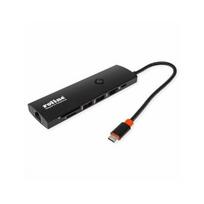 Roline Stacja dokująca USB 3.2 Gen 2 typu C, HDMI 4K60, USB 3.2 Gen 2, USB-C PD, LAN, czytnik kart SD | 7630049675605 | 7630049675605