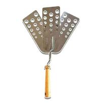 Multipurpose 3 In 1 Steel Burger Spatula Foldable Design Heat Resistant For Outdoor BBQ And Indoor Kitchen 1 gray