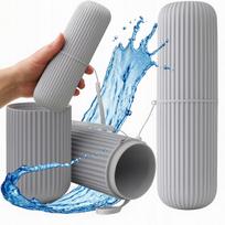 Kelioninis dantų šepetėlio ir dantų pastos dėklas Lewer, 300 ml, 19,5 × 6 cm