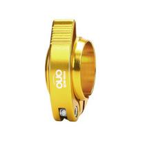 Dviračio sėdynės spaustukas Didelio stiprumo ir tvirtas Lengvas dizainas Stiprus Universalus montavimas Patogus Nerūdijantis aliuminis 40mm auksinė