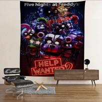 Žaidimo F-Fnaf Anime Pasidaryk pats Sieninė gobelenas Svetainei Namams Bendrabučio Dekoras Sienos meno Dekoras 80x120cm