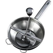 1pc Potato Mashers Ricers Kitchen Cooking Tools Stainless Steel Pressure Mud Puree Vegetable Fruit Press Maker Garlic Presser gray