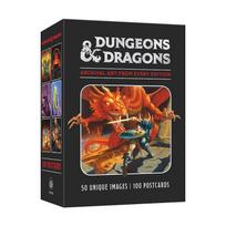 Angliški D&D Būrų Knygos Kortelės Dungeons and Dragons Magijos Knygos Kortelių Serija Kortelės Dungeons & Dragons · 100 postcards