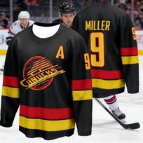 2026 M. Naujas Vankuverio Canucks ledo ritulio žaidimo treniruočių kostiumas - Kvėpuojantis ir greitai džiūstantis ilgomis rankovėmis marškinėlis Vaikams 4XL yellow