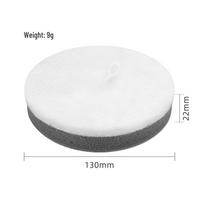 Compatible Filter Element for Ecovacs X11/X12 Cyclone Robot Vacuum Cleaners white