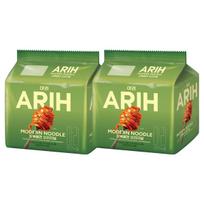 Paldo ARIH Modern Noodle Kimchi Stir-Fry Original Flavor Chewy Texture Instant Noodles 130g x 8 Packs beige