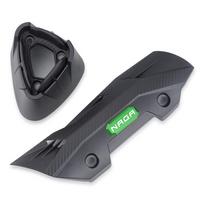 For SYM MMBCU NAGA DRG HUSKY ADX ADV 125 150 155 160 High Temperature Resistance Carbon Fiber Exhaust Pipe Cover  Tail Cover