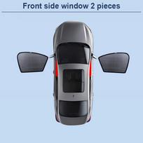 Car Mesh Sunshade For Toyota Corolla Cross Accessories XG10 2022 2023 2024 2025 Window Magnetic Visor Sunshades Curtain Stickers black