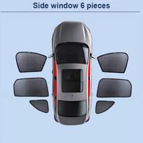Car Mesh Sunshade For Toyota Corolla Cross Accessories XG10 2022 2023 2024 2025 Window Magnetic Visor Sunshades Curtain Stickers