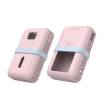 Silicone Case for Anker Zolo Power Bank 20,000mAh 30W/35W A1681/A1688H11 Protective Cover Lanyard Slot Drop-Proof Dust-Proof rožinė