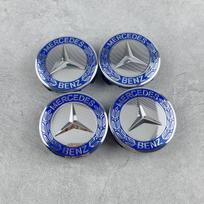 4 vnt. 75 mm ratlankio dangtelio emblemos pakeitimas Mercedes Benz AMG C180 C200 E260 E300 ML350 W23 W204 W20 W210 W211 A1714000025