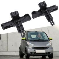 1 pora priekinio variklio dangčio fiksavimo mechanizmo 4517570301C22A Pakeitimas Smart Fortwo 2008 - 2012 black