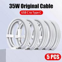 35 W greito įkrovimo laidas, skirtas Apple iPhone 15 Pro Max USB C iki C tipo įkroviklio laidas 15 Plus telefono priedams duomenų laidas 1m
