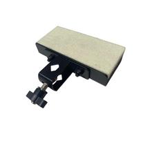 Bass Drum Practice Pad with Single/Double Pedal Stand beige