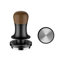 MHW-3BOMBER Espresso Coffee Tamper with 3 Spring Loaded Calibrated Espresso Tamper 30lbs Hand Tamper with Sound Feedback 58.35mm brown