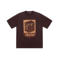 LOUIS VUITTON Short Sleeved Cotton Intarsia Crewneck 1AFIWW XS ruda