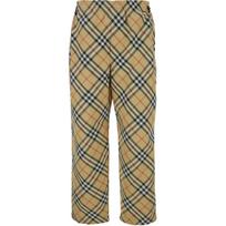 Burberry Checked Ekd Motif Straight-Leg Trousers 81055101 M kūno spalva