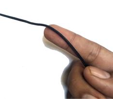 GELLON Black Thread/Kala Dhaga For Nazar Suraksha To Kids, Men And Women, Dora/Nazar Battu, 20 Meter, 1 Count brown
